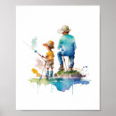 Search for gone fishing posters Dad