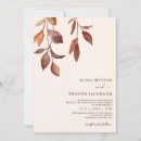 Search for fall colour invitations Watercolor