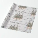 Search for christmas farm wrapping paper Rustic
