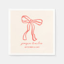 Search for retro wedding napkins Trendy