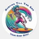Search for wave surfer stickers Surfing