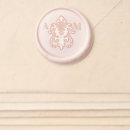 Search for damask monogram cards invites classic
