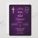 Search for religious cross wedding invitations Modern