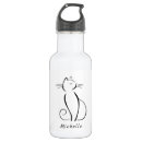 Search for black cat water bottles Modern