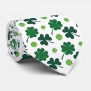 Search for shamrock pattern ties Shamrocks