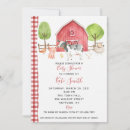 Search for pig baby shower invitations Gingham