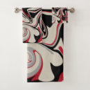 Search for black red white bath towels Grey