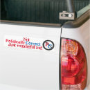 Search for correct bumper stickers Political