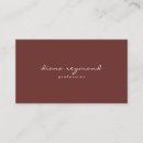 Search for chocolate business cards Minimal