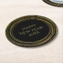Search for new years eve coasters Gold