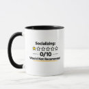 Search for funny anxiety mugs Antisocial humour