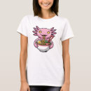 Search for axolotl cartoon tshirts Kawaii