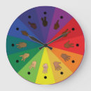Search for sign language clocks Colourful