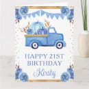 Search for truck birthday cards Watercolor