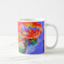 Search for red poppy paintings mugs Flower