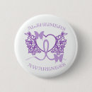 Search for purple butterfly badges Awareness