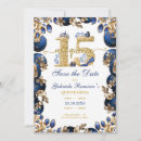 Search for royal blue save the dates Mis quince anos