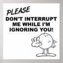 Search for interruption Ignoring