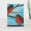 Search for robin birthday cards Red