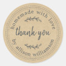 Search for kitchen thank you stickers Handmade