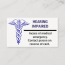 Search for emergency business cards Medical