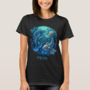 Search for pisces woman tshirts Black