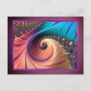 Search for fractals postcards Purple