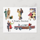 Search for family reunion postcards Retro