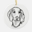 Search for dachshund christmas tree decorations Animal