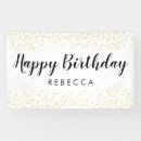 Search for gold foil banners Girly