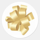 Search for gold ribbon stickers Bow