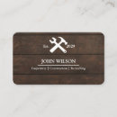 Search for builder business cards Carpenter