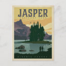 Search for canada vintage travel poster postcards Jasper national park