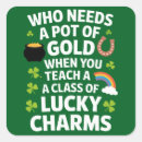 Search for lucky charms stickers Shamrock
