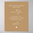 Search for sit anywhere wedding signs Modern minimalist