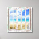 Search for beach in window canvas prints Coastal