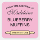 Search for muffin stickers Made with love