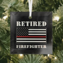 Search for fireman christmas tree decorations Thin red line