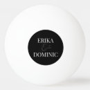 Search for black ping pong balls Typography