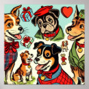 Search for vintage dog posters Cute dogs