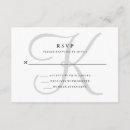 Search for initials rsvp Black and white