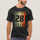 Search for number 28 tshirts Old