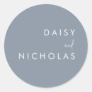 Search for engagement wedding stickers Blue