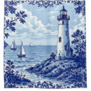 Search for lighthouse shower curtains Sailing
