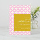 Search for geometric bridal shower invitations Retro