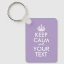 Search for keep calm rectangular key rings Retro
