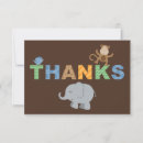 Search for jungle thank you cards Elephant