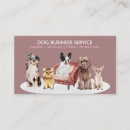 Search for dog walking business cards Pet sitting