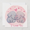 Search for elephant valentines day cards Couple
