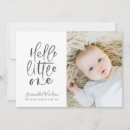 Search for hello birth announcement cards Cute